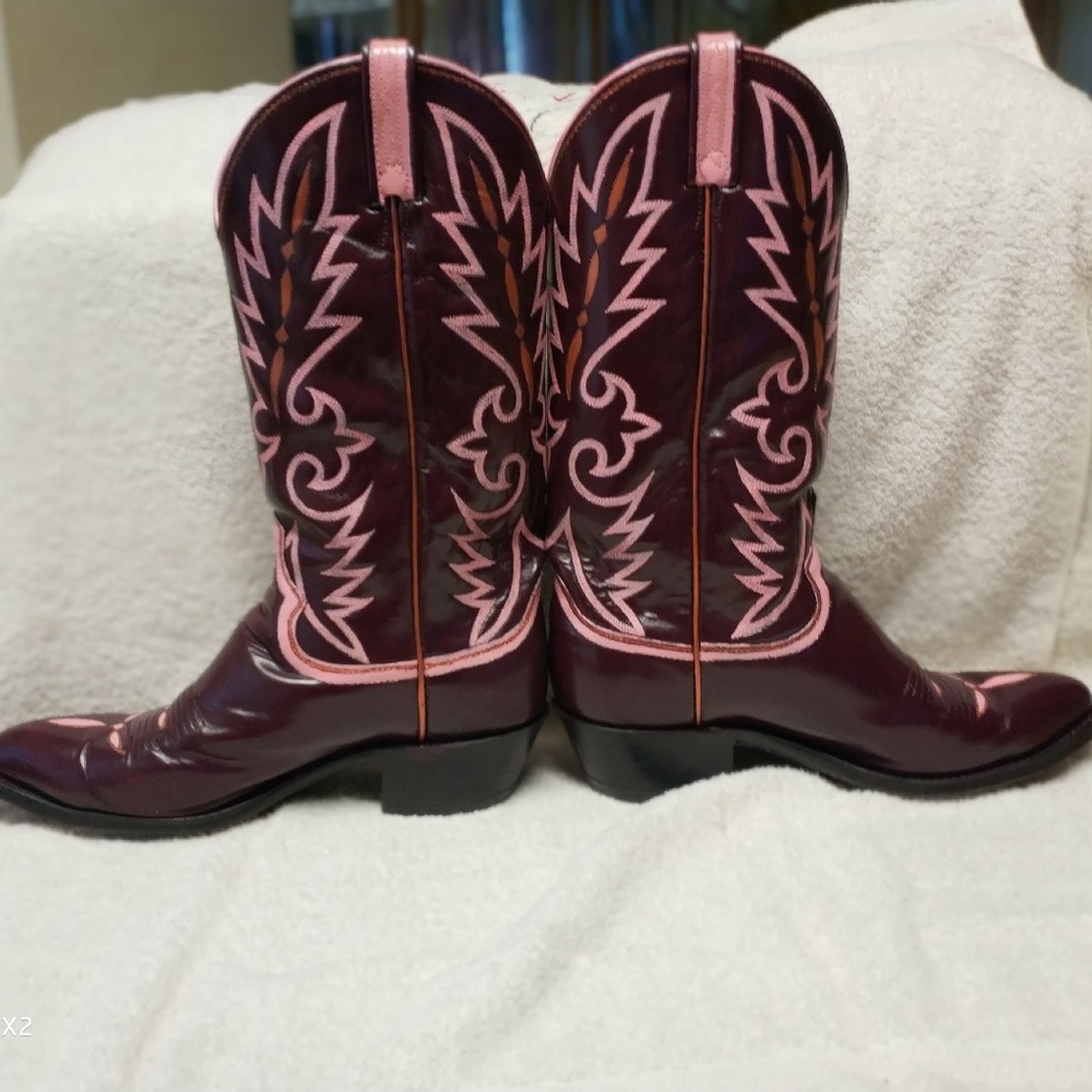 Dan Post Burgundy Boots